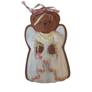 Cherished Teddies 1995 Ceramic Angel Decorative Mold 7.5 In.